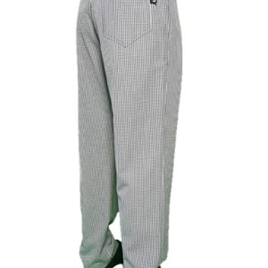 Club Chef Traditional Check Drawstring Trouser