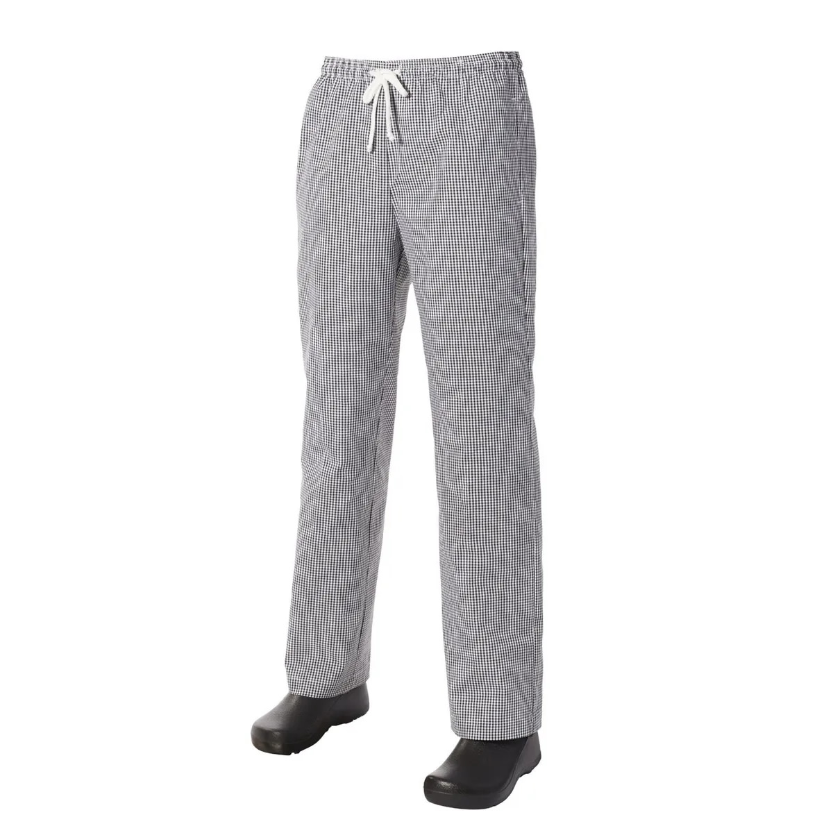 Club Chef Traditional Check Drawstring Trouser