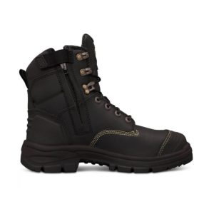 Oliver 55-345Z 150mm Black Zip Sided Boot