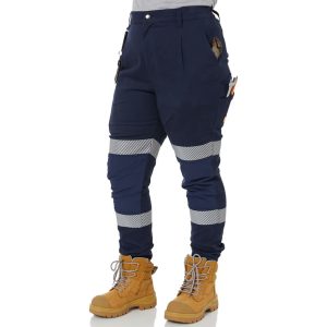 Zadie - The Workz Pant - High Waisted Reflective