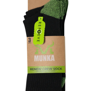 Munka Renew Crew Sock 3pk