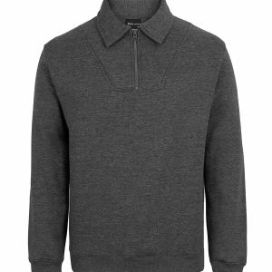 JB's Wear 1/2 Zip Fleecy Sweat