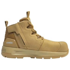 Uvex 2 X-Flow Zip Side Workboot tan