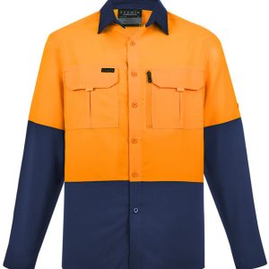 Syzmik Mens Hi Vis Outdoor L/S Shirt